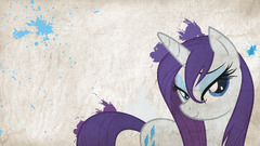 my little pony rarity purple hair blue eyes