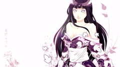 Naruto Shippuuden Anime Manga hyuuga hinata kimono purple