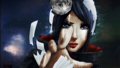 Naruto Shippuuden Anime Manga konan akatsuki flower in hair