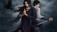 Naruto Shippuuden Anime Manga uchiha sasuke uchiha itachi raven