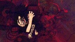 Naruto Shippuuden uchiha sasuke paint splatter sharingan Anime