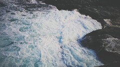 nature coast waves Sea