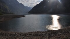 nature Lake Mountains
