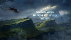 nature landscape Birds Animals eagle quote inspirational