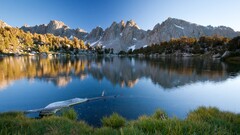 nature landscape Lake Mountains