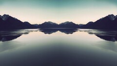 nature landscape Lake reflection