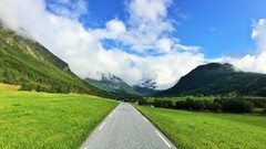 nature landscape Mountains road Norway