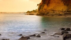 nature landscape multiple display beach