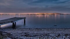 nature landscape multiple display pier
