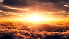 nature sky clouds horizon sunlight