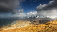 nature sky Mountains landscape