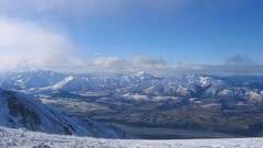 nature snow Mountains