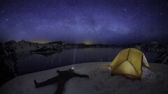 nature Stars night sky tent landscape national geographic