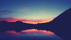 nature sunlight Mountains sky landscape