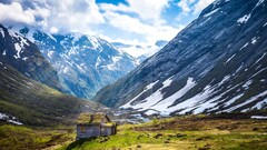 nature valley Mountains Norway hut