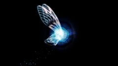 Navi the legend of zelda Minimalism video games black background