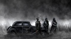 Nazi cartoon Car artwork