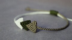 necklace macro Green