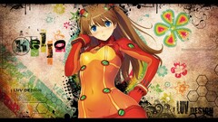 neon genesis evangelion asuka langley soryu anime girls