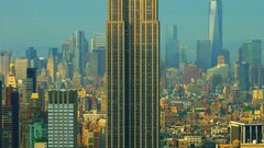 new york city Empire State Building one world trade center