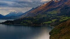 New Zealand Mountains nature landscape Lake Lake Wakatipu