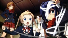 Nibutani Shinka Dekomori Sanae takanashi rikka Anime anime girls