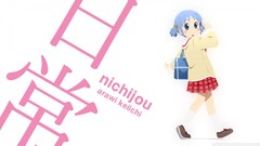 Nichijou Naganohara Mio anime girls blue hair Anime