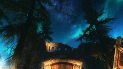 night the elder scrolls v skyrim RPG screen shot video games