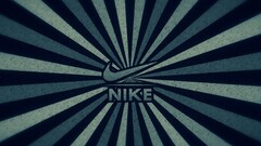 Nike stripes blue stripes logo