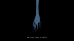 nine inch nails Simple Background black background