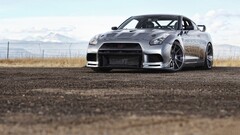 nissan gt-r Car silver cars