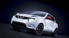 nissan juke white cars vehicle Car Nissan