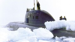 nuclear submarines military vehicle ice submarine