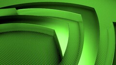 nvidia logo graphics card Green