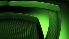 nvidia logo Green