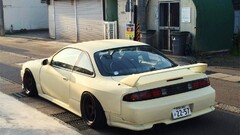 old car Car Sports Car Drift morning lights Nissan S14 Silvia