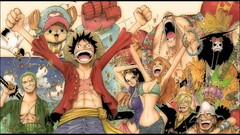 One Piece Anime monkey d luffy Roronoa Zoro nami sanji Usopp