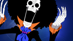 One Piece brook Anime skull skeleton Bones