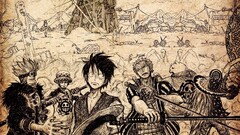 One Piece monkey d luffy Roronoa Zoro Trafalgar Law Anime