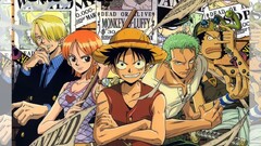 One Piece monkey d luffy sanji nami Usopp Roronoa Zoro