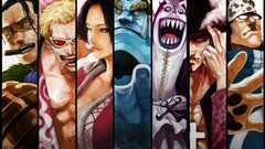 One Piece panels Anime anime boys anime girls collage
