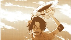 One Piece portgas d ace anime boys hat Anime