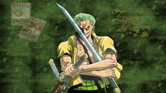 One Piece Roronoa Zoro anime boys sword