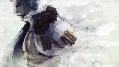 One Piece smoking Anime