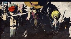 One Piece Strawhat pirates monkey d luffy Roronoa Zoro sanji