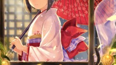 original characters Anime umbrella