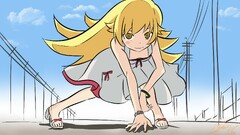 oshino shinobu Anime anime girls monogatari-series
