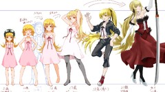 oshino shinobu anime girls Anime