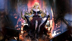 oshino shinobu monogatari-series anime girls Vampires