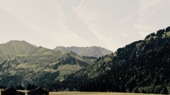 outdoors Mountains nature field